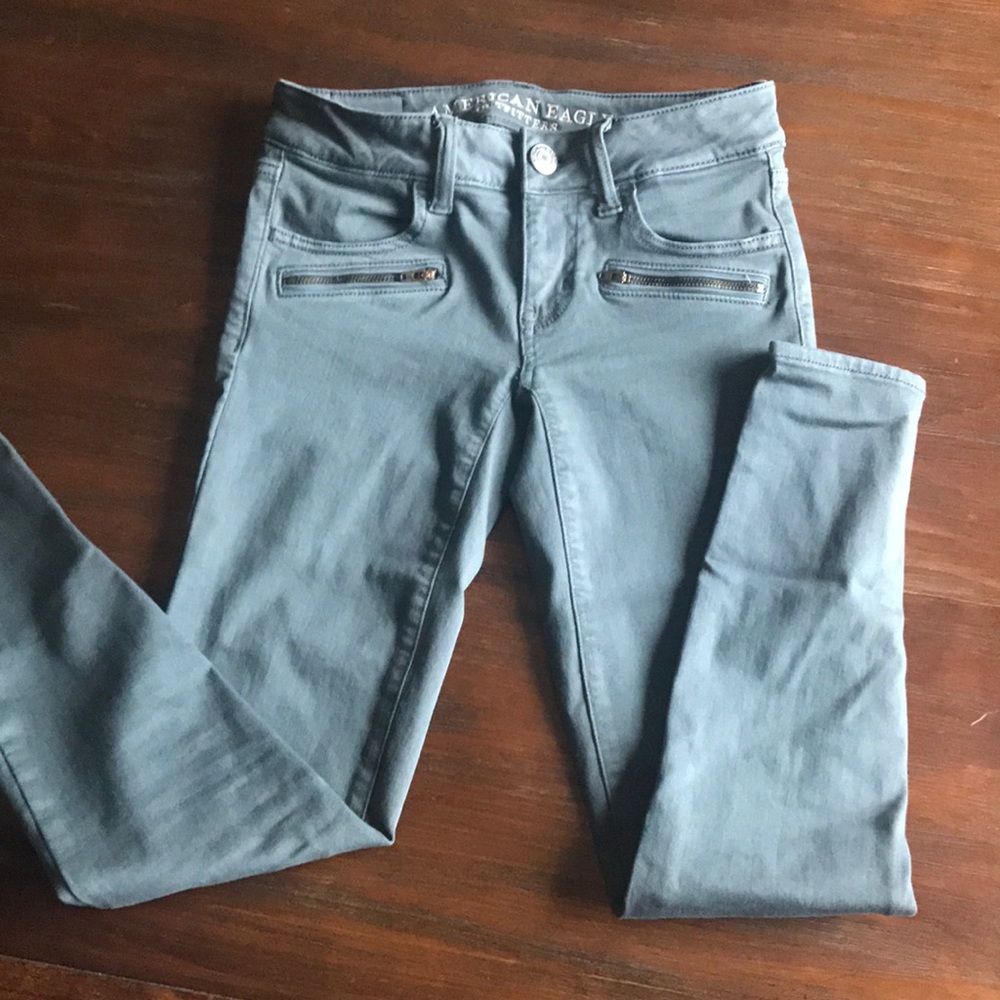 Super stretch colored denim skinny jean, jegging